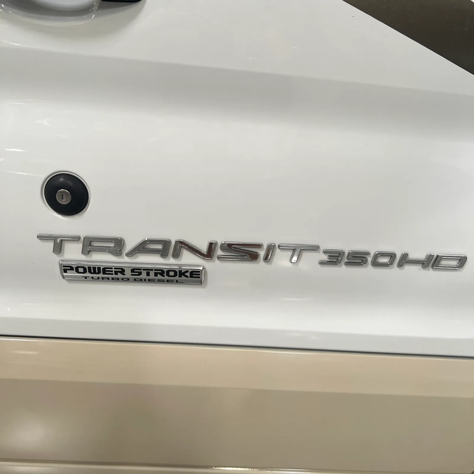 2018 Thor Motor Coach Compass 23TR Class C motorhome, motorhome exterior side panel with model and engine badging
