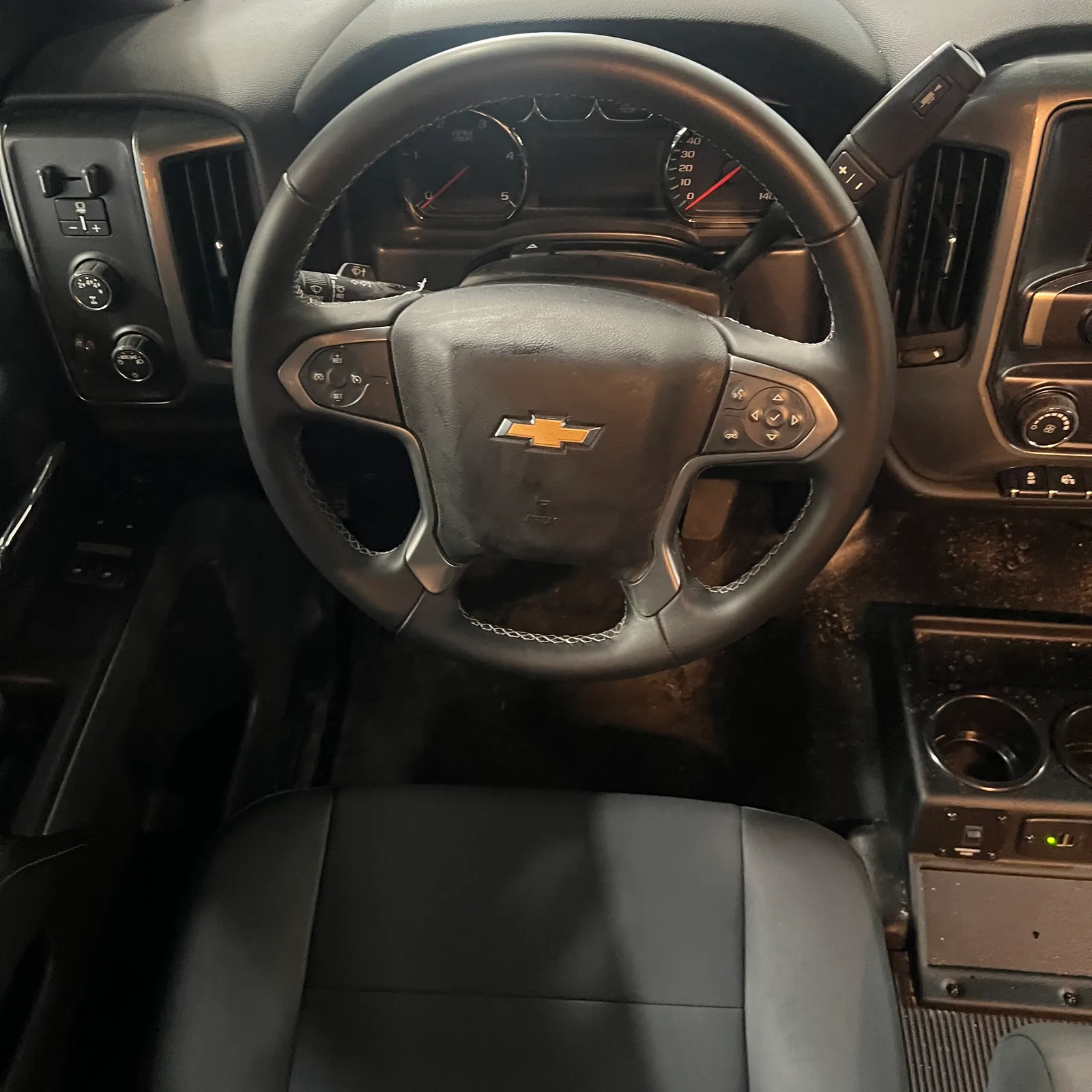 2027 Nexus Rebel AIR 34R Super C motorhome, steering wheel, dashboard gauges, and driver controls